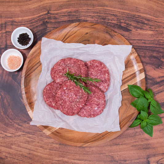 BEEF 150G x 6 BURGER PATTIES (1KG)