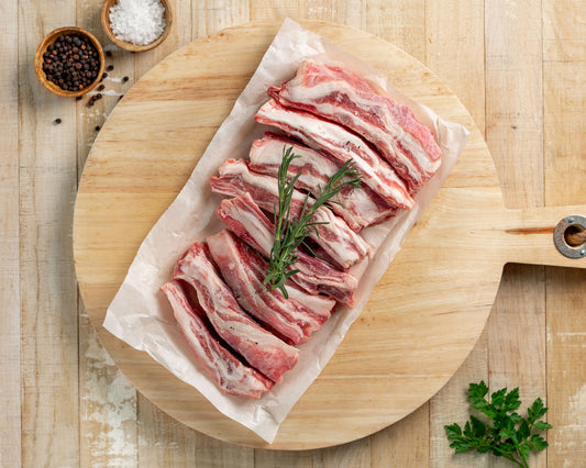LAMB RIBS INDIVIDUALLY CUT 1KG